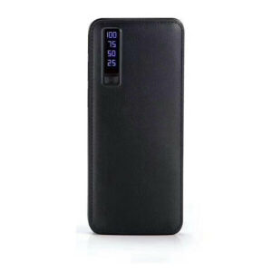 Φορητός Φορτιστής 20000mA w/LED 3xUSB Μαύρο (Δερμάτινη Κάλυψη) Power Bank LXPB20C | Περιφερειακά | elabstore.gr