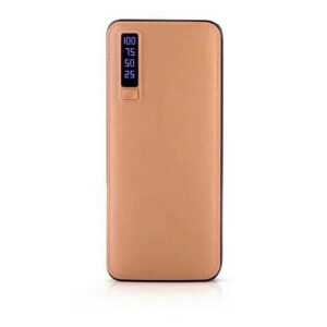 Φορητός Φορτιστής 20000mA w/LED 3xUSB Καφέ (Δερμάτινη Κάλυψη) Power Bank LXPB20S | Περιφερειακά | elabstore.gr