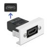 DELOCK module HDMI Easy 45 81303, 4K, 22.5x45mm, λευκό | Εργαλεία | elabstore.gr