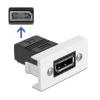 DELOCK module DisplayPort Easy 45 81305, 8K, 22.5x45mm, λευκό | Εργαλεία | elabstore.gr