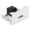 DELOCK module USB σε RJ45 Easy 45 81344, 22.5x45mm, λευκό | Εργαλεία | elabstore.gr