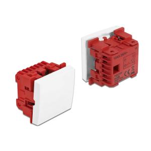 DELOCK module διακόπτης Easy 45 81359, μονός, 1-pole, 1-way, λευκός | Εργαλεία | elabstore.gr