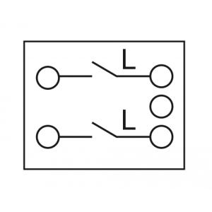 DELOCK module διακόπτης Easy 45 81360, μονός, 2-pole, 1-way, λευκός | Εργαλεία | elabstore.gr