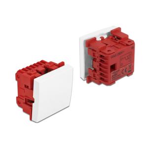 DELOCK module διακόπτης Easy 45 81362, μονός, 1-pole, 2-way, λευκός | Εργαλεία | elabstore.gr
