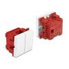 DELOCK module διακόπτης Easy 45 81363, διπλός, 1-pole, 1-way, λευκός | Εργαλεία | elabstore.gr
