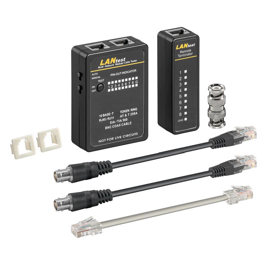 GOOBAY tester δικτύου 93010 με θήκη, CAT 5/6 & ISDN, RJ11/RJ12/RJ45 | eLabstore.gr GOOBAY tester δικτύου 93010 με θήκη, CAT 5/6 & ISDN, RJ11/RJ12/RJ45 | Εργαλεία | elabstore.gr