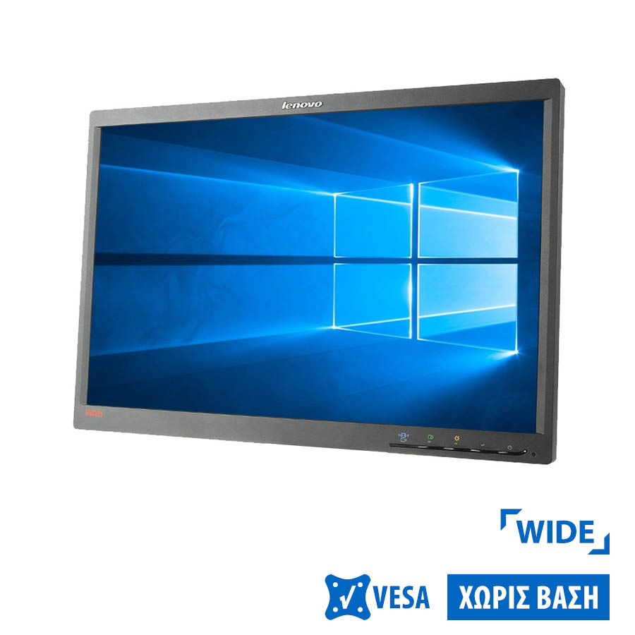 Used Monitor L2250PWD TFT/ Lenovo / 22"/ 1680x1050/ Wide/ No Stand/ Black/ D-SUB & DVI-D & DP | eLabstore.gr Used Monitor L2250PWD TFT/Lenovo /22"/1680x1050/Wide/No Stand/Black/D-SUB & DVI-D & DP | Refurbished | elabstore.gr