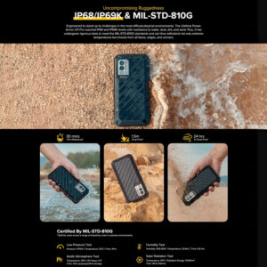 ULEFONE smartphone Power Armor X11 Pro, 5.45", 4/64GB, 8150mAh, μαύρο | Mobile Συσκευές | elabstore.gr