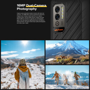 ULEFONE smartphone Power Armor X11 Pro, 5.45", 4/64GB, 8150mAh, μαύρο | Mobile Συσκευές | elabstore.gr