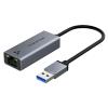 CABLETIME αντάπτορας USB σε RJ45 CT-AML1000, 1000Mbps, γκρι | Δικτυακά | elabstore.gr
