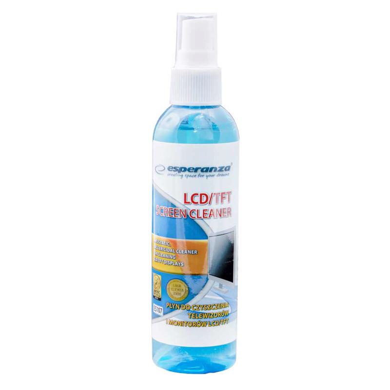 ESPERANZA σπρέι καθαρισμού οθόνης LCD/TFT ES107, 100ml | eLabstore.gr ESPERANZA σπρέι καθαρισμού οθόνης LCD/TFT ES107, 100ml | Αναλώσιμα - Είδη Γραφείου | elabstore.gr