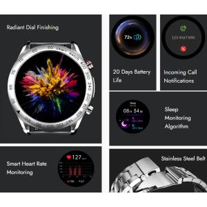 HIFUTURE smartwatch FutureGo Pro, 1.32", 3ATM, heart rate, ασημί | eLabstore.gr HIFUTURE smartwatch FutureGo Pro, 1.32", 3ATM, heart rate, ασημί | Mobile Συσκευές | elabstore.gr