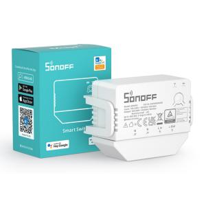 SONOFF smart διακόπτης MINIR3, 1-Gang, Wi-Fi, 16A, λευκός | Εργαλεία | elabstore.gr