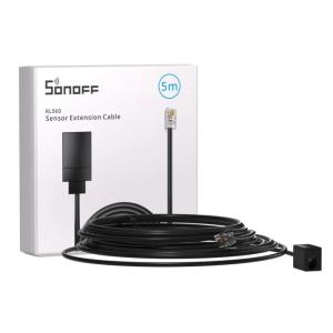SONOFF καλώδιο προέκτασης RL560 για αισθητήρες, RJ11, 5m, μαύρο | Οικιακός εξοπλισμός | elabstore.gr