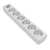 PHILIPS πολύπριζο SPN1162WA, 6x schuko 16A, 2m, λευκό | Τροφοδοσία Ρεύματος | elabstore.gr