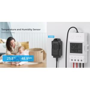 SONOFF αισθητήρας θερμοκρασίας & υγρασίας THS01, RJ11, 50cm, μαύρος | Οικιακός εξοπλισμός | elabstore.gr