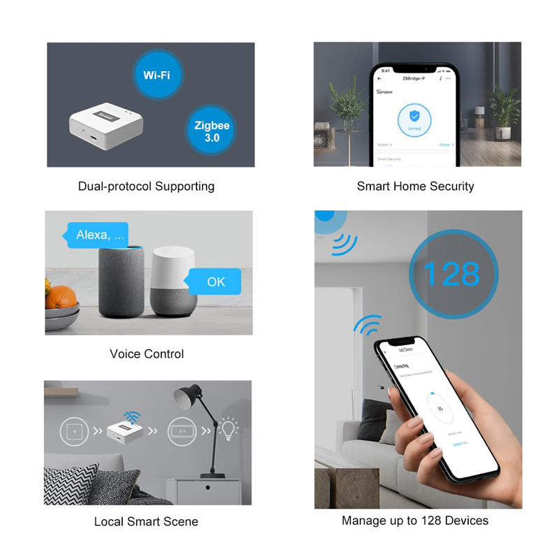 SONOFF smart hub ZBBRIDGE-P, ZigBee 3.0, Wi-Fi, λευκό | eLabstore.gr SONOFF smart hub ZBBRIDGE-P, ZigBee 3.0, Wi-Fi, λευκό | Οικιακός εξοπλισμός | elabstore.gr
