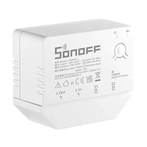 SONOFF smart διακόπτης ZBMINI-L, 1-gang, ZigBee 3.0, λευκός | Εργαλεία | elabstore.gr