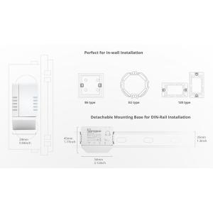 SONOFF smart διακόπτης ZBMINI-L, 1-gang, ZigBee 3.0, λευκός | eLabstore.gr