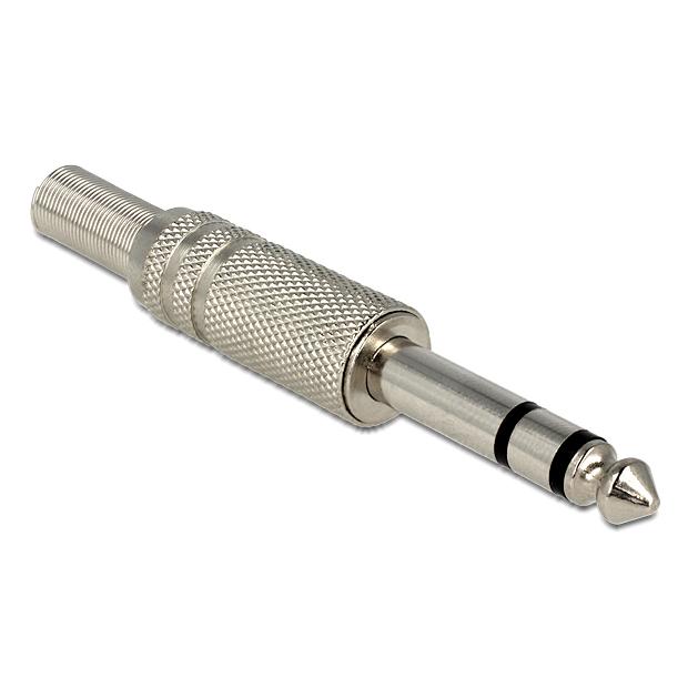 GOOBAY βύσμα 6.3mm 11037 με ελατήριο, stereo, μεταλλικό, ασημί, 10τμχ | eLabstore.gr GOOBAY βύσμα 6.3mm 11037 με ελατήριο, stereo, μεταλλικό, ασημί, 10τμχ | Καλώδια - Αντάπτορες | elabstore.gr