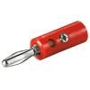 GOOBAY βύσμα μπανάνα plug 11375, αρσενικό 4.5mm, κόκκινο, 10τμχ | Καλώδια - Αντάπτορες | elabstore.gr
