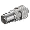 GOOBAY βύσμα coaxial 11479, αρσενικό, μεταλλικό, 10τμχ | Καλώδια - Αντάπτορες | elabstore.gr