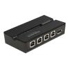 DELOCK USB 2.0 switch 11493, 4x USB Type B σε USB, με μαγνήτη, μαύρο | Καλώδια - Αντάπτορες | elabstore.gr