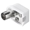 GOOBAY βύσμα coaxial 11502, γωνιακό, αρσενικό, λευκό, 10τμχ | eLabstore.gr GOOBAY βύσμα coaxial 11502, γωνιακό, αρσενικό, λευκό, 10τμχ | Καλώδια - Αντάπτορες | elabstore.gr