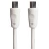 GOOBAY καλώδιο κεραίας αρσενικό σε θηλυκό 11510, <70dB, CCS, 1.5m, λευκό | eLabstore.gr GOOBAY καλώδιο κεραίας αρσενικό σε θηλυκό 11510,