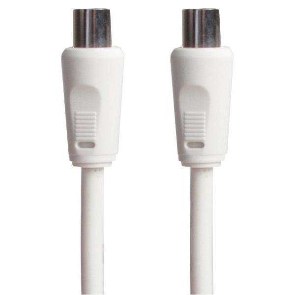 GOOBAY καλώδιο κεραίας αρσενικό σε θηλυκό 11510, <70dB, CCS, 1.5m, λευκό | eLabstore.gr GOOBAY καλώδιο κεραίας αρσενικό σε θηλυκό 11510,