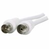 GOOBAY καλώδιο κεραίας αρσενικό σε θηλυκό 11513, <70dB, CCS, 7.5m, λευκό | Καλώδια - Αντάπτορες | elabstore.gr