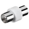 GOOBAY αντάπτορας καλωδίου coaxial 11535, αρσενικό, λευκό, 10τμχ | Καλώδια - Αντάπτορες | elabstore.gr