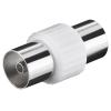GOOBAY αντάπτορας καλωδίου coaxial 11536, θηλυκό, λευκό, 10τμχ | Καλώδια - Αντάπτορες | elabstore.gr