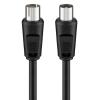 GOOBAY καλώδιο κεραίας αρσενικό σε θηλυκό 11563, <70dB, CCS, 7.5m, μαύρο | eLabstore.gr GOOBAY καλώδιο κεραίας αρσενικό σε θηλυκό 11563,