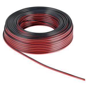 GOOBAY καλώδιο ήχου 2x 0.5 mm² 15089, CU, 10m, μαύρο & κόκκινο | Καλώδια - Αντάπτορες | elabstore.gr