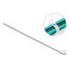 DELOCK reusable δεματικά καλωδίων 18642, 200x4.8mm, λευκά, 100τμχ | eLabstore.gr DELOCK reusable δεματικά καλωδίων 18642, 200x4.8mm, λευκά, 100τμχ | Καλώδια - Αντάπτορες | elabstore.gr