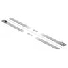 DELOCK μεταλλικός σφιγκτήρας καλωδίων 18771, 200x7.9mm, 10τμχ | Καλώδια - Αντάπτορες | elabstore.gr