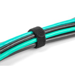 DELOCK δεματικά καλωδίων 19011, τύπου velcro, 12x150mm, μαύρα, 10τμχ | Καλώδια - Αντάπτορες | elabstore.gr