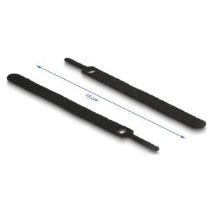 DELOCK δεματικά καλωδίων 19076, τύπου velcro, 12x150mm, πολύχρωμα, 10τμχ | Καλώδια - Αντάπτορες | elabstore.gr