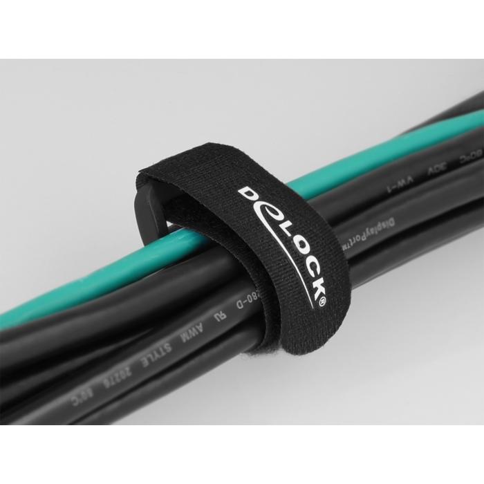DELOCK ιμάντες τύπου velcro 19525, 150 x 20mm, μαύρος, 5τμχ | eLabstore.gr DELOCK ιμάντες τύπου velcro 19525, 150 x 20mm, μαύρος, 5τμχ | Καλώδια - Αντάπτορες | elabstore.gr