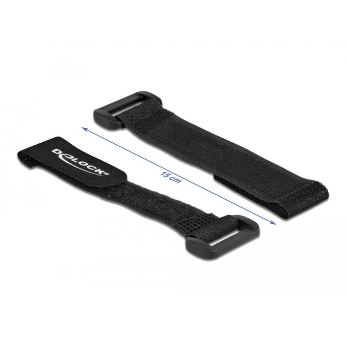 DELOCK ιμάντες τύπου velcro 19525, 150 x 20mm, μαύρος, 5τμχ | eLabstore.gr DELOCK ιμάντες τύπου velcro 19525, 150 x 20mm, μαύρος, 5τμχ | Καλώδια - Αντάπτορες | elabstore.gr