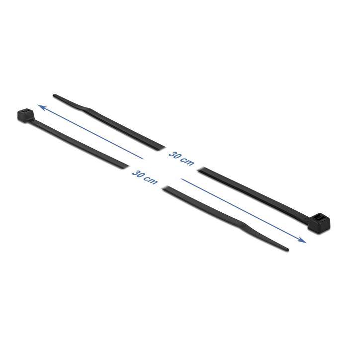 DELOCK Δεματικά καλωδίων 19561, 300x4.8mm, μαύρα, 100τμχ | eLabstore.gr DELOCK Δεματικά καλωδίων 19561, 300x4.8mm, μαύρα, 100τμχ | Καλώδια - Αντάπτορες | elabstore.gr