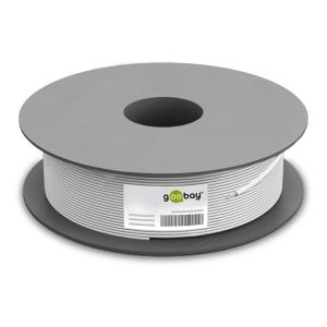 GOOBAY καλώδιο κεραίας 27518, 120dB, 75Ω, CCS, 100m, λευκό | Καλώδια - Αντάπτορες | elabstore.gr