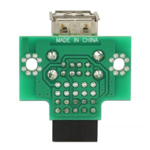 DELOCK αντάπτορας USB 2.0 9 pin header (F) σε 2x USB (F) 41429, 2.54mm | Καλώδια - Αντάπτορες | elabstore.gr