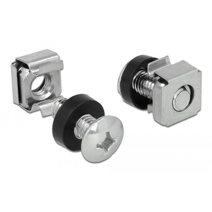 DELOCK σετ βίδες με παξιμάδια 42420 για rack, M6/16mm, 20τμχ | eLabstore.gr DELOCK σετ βίδες με παξιμάδια 42420 για rack, M6/16mm, 20τμχ | Εξοπλισμός IT | elabstore.gr