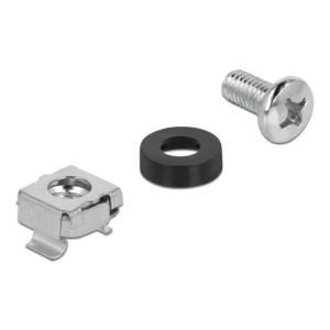 DELOCK σετ βίδες με παξιμάδια 42420 για rack, M6/16mm, 20τμχ | Εξοπλισμός IT | elabstore.gr