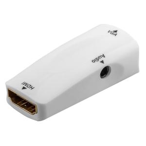 GOOBAY αντάπτορας HDMI σε VGA & 3.5mm 44794, 1080p, λευκός | Καλώδια - Αντάπτορες | elabstore.gr