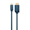 CLICKTRONIC καλώδιο HDMI σε USB Type-C 44930, 4K/60Hz, 3m, μπλε | Καλώδια - Αντάπτορες | elabstore.gr