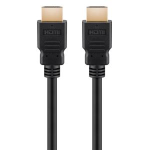 GOOBAY καλώδιο HDMI 2.1 με Ethernet 47575, ARC, 30AWG, 8K, 3m, μαύρο | Καλώδια - Αντάπτορες | elabstore.gr
