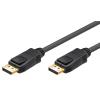 GOOBAY καλώδιο DisplayPort 1.2 49958, gold-plated, 4K, 3D, 1m, μαύρο | Καλώδια - Αντάπτορες | elabstore.gr